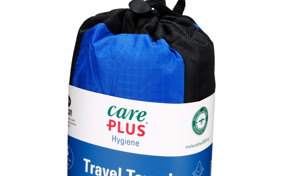 Travel Towel Microfiber blue, small