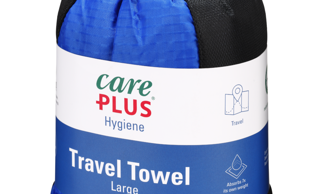 Travel Towel Microfiber blauw, large