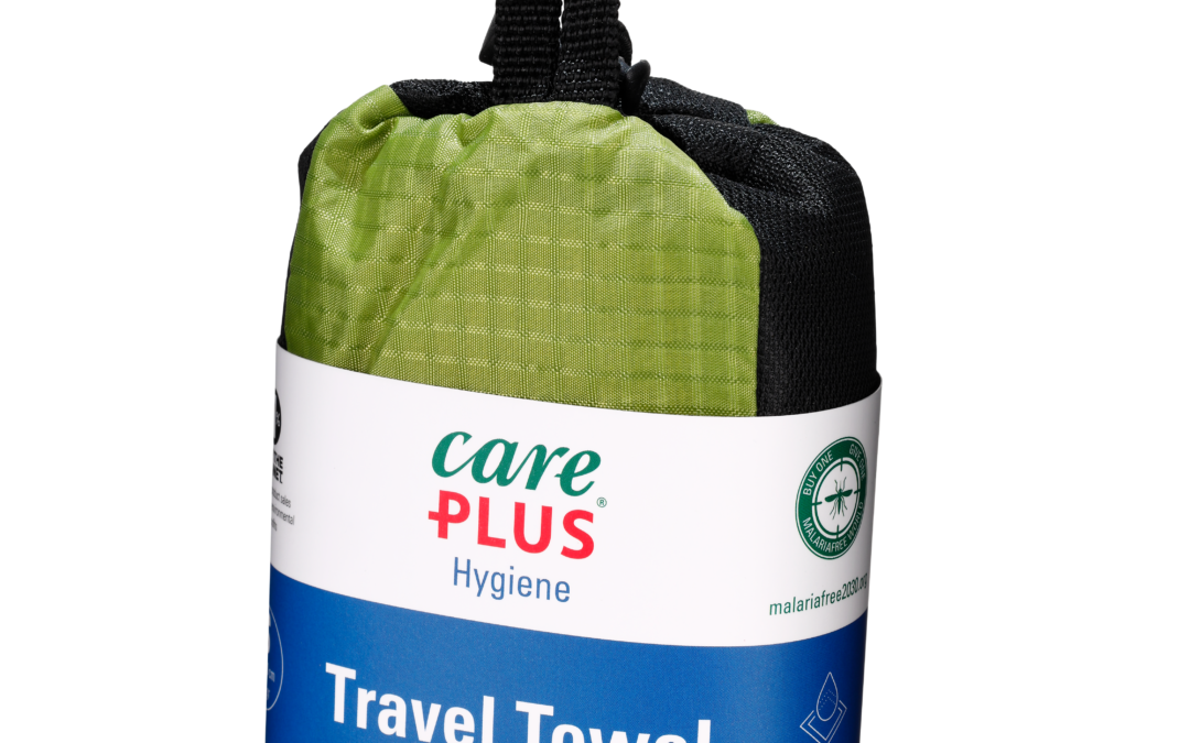 Travel Towel Microfiber green, small