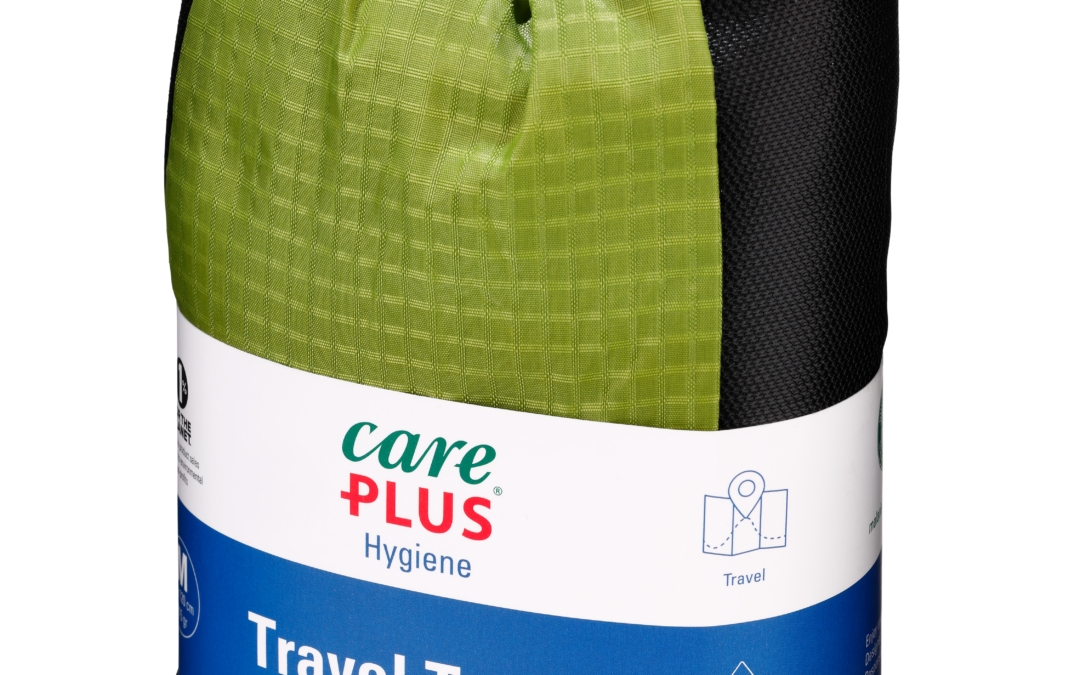 Travel Towel Microfiber groen, medium